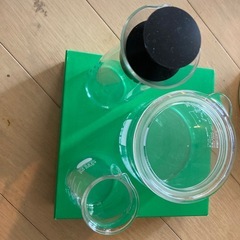 新品未使用？パイレックス３点の画像