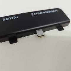 【良品】HYPER 4-IN-1 USB-C HUB/USBハブ/HD-319E-SILVER/for iPad Proの画像