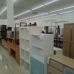 ★リユースのサカイ日立店★HJ7762  棚 ホワイト H149.5×D39×W79 クリーニング済み の画像