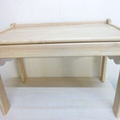 未使用/新品　デスクのみ　キッズデスク  高さ調整   木製 の画像