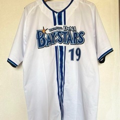 横浜DeNAベイスターズ ユニフォーム 山崎康晃選手　Oサイズの画像