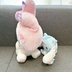 Sanrioサンリオぬいぐるみセット マイメロ シナモン アミューズメント景品の画像