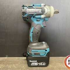 【引き取り限定】【未使用品】makita マキタ TW284DRGX インパクトレンチ 最大255N・m バッテリー(14.4V/6.0Ah)×2・充電器・ケース付の画像