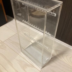 無印良品　アクセサリーケース　アクリルネックレス・ピアススタンド の画像