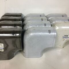 A1441　因幡電工　エアコン用部材　SK-100　 スリムコーナー　平面90° 　 SDスリムジョイント　まとめ　11個の画像