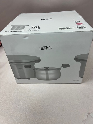 サーモス『真空保温調理器 シャトルシェフ 3.0L』KBK-3002 2024