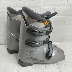 KAZAMA スキーブーツ 25.0-25.5 A表記 Winterhigh9 カザマ スキー靴 グレー 大人用 記名あり 札幌市 白石店 の画像