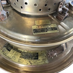 ニッセン 日本船燈 フリージア ゴールドフレーム レトロ ストーブ IS-3DXの画像