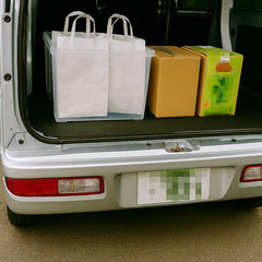 軽自動車を使った都内(近郊含む)のお弁当配送の画像