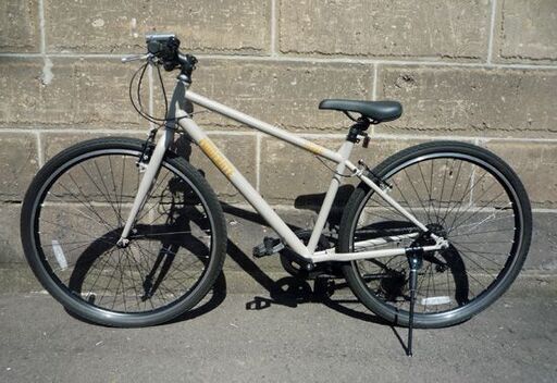 DAINICHI 28インチ クロスバイク MODERATE BIKES TIERRA マットグレー 7段変速 ライト・スタンド付き 自転車 通勤 通学 札幌市東区 新道東店