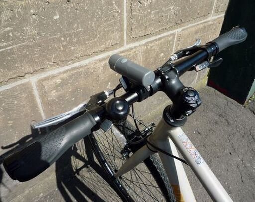 DAINICHI 28インチ クロスバイク MODERATE BIKES TIERRA マットグレー 7段変速 ライト・スタンド付き 自転車 通勤 通学 札幌市東区 新道東店