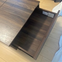 ニトリ昇降可能ローテーブルの画像