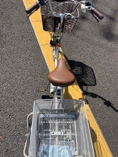 中古panasonic電動アシスト自転車3輪　バッテリー容量16Ah 防犯登録込み　仙台市内無料配達