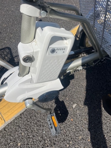 中古panasonic電動アシスト自転車3輪　バッテリー容量16Ah 防犯登録込み　仙台市内無料配達