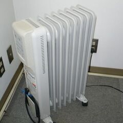 オイルヒーター！！音・風も出なく温めるの画像