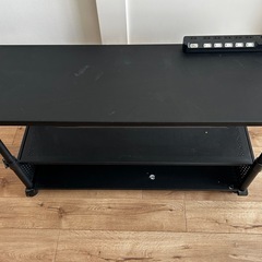 Bauhutte (バウヒュッテ) 昇降式テレビ台 BHV-1000H-BKの画像