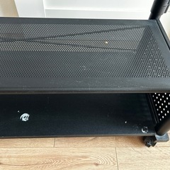 Bauhutte (バウヒュッテ) 昇降式テレビ台 BHV-1000H-BKの画像