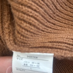 お値段交渉ありセーターの画像