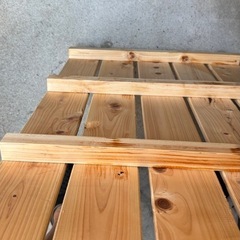 綺麗なスノコ入りませんか？の画像