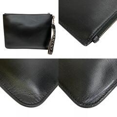 ジバンシィ GIVENCHY クラッチバッグ セカンドバッグ ポーチ 小物入れ ストラップ ロゴ ブラックの画像