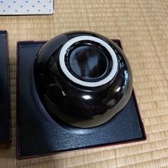 陶器のどんぶり5皿 セット 箱付の画像