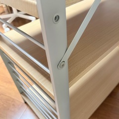　ナチュラル　木目風　オープンラック　棚　の画像