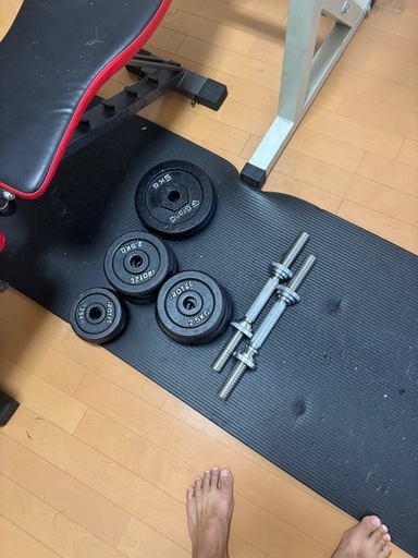値下げ　筋トレホームセット