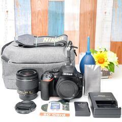 【全国送料無料】 Nikon D5600✨Wi-Fi転送 カメラバッグ付き 手振れ補正付き 高画質 レンズセット ズームセット✨ 届いたらすぐに使えます✨ ニコンの画像