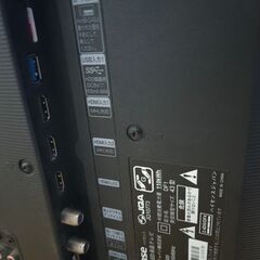 Hisense43型液晶テレビの画像