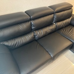 L字カウチソファの画像