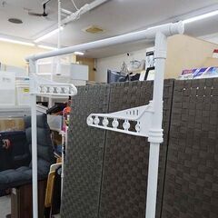 【恵庭】☆中古品☆物干しスタンド 軽量 PayPay支払いOK！の画像