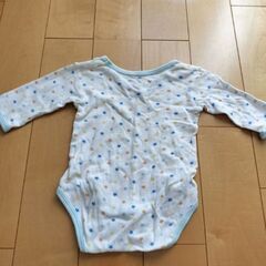 長袖ロンパース肌着　60-70の画像