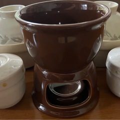 1人用鍋　チーズフォンデュ入れ　等の画像