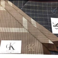 CK カルバンクライン ハンカチ 2枚セット 未使用 ギフト 箱付き **724037D1の画像