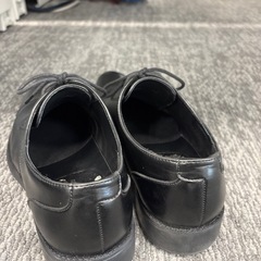 AOKI ビジネスシューズ　27センチ相当　黒　防水スプレーのおまけ付きの画像