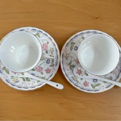 コーヒーカップ&ソーサー　2客の画像