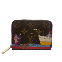 ルイヴィトン LOUIS VUITTON コインケース モノグラム ジッピーコインパース コンパクトウォレット M62139 ブラウンの画像