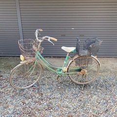 古い自転車まとめ売りの画像