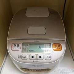 【中古】　ZOJIRUSHI　マイコン炊飯ジャー　三合炊き　NL-BB05の画像
