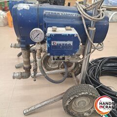 ✨GRACO　中古　GM5000TX・MARKV　エンジン塗装機　２台セット　ホース×ガン付き✨うるま市田場✨の画像