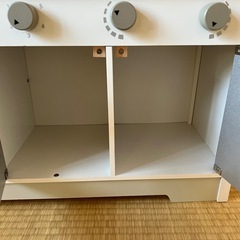 おままごと木製キッチンの画像