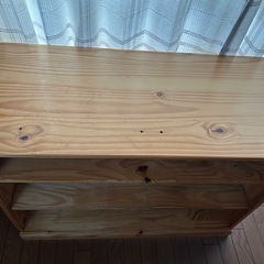 木製 棚 シンプルの画像