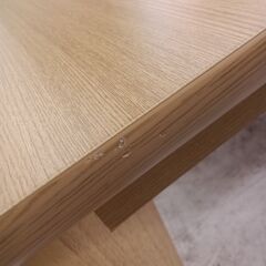 リユースのサカイ栃木店★ジモティ割あり★  ローテーブル ベージュ W150.2×D80×H38.2 クリーニング済み TC10721の画像