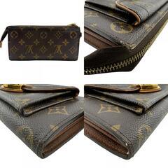 ルイヴィトン LOUIS VUITTON 長財布 モノグラム ポルトフォイユ・アストリッド M61781 ブラウンの画像