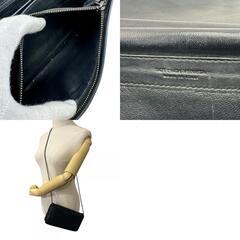 ボッテガヴェネタ BOTTEGAVENETA 長財布 イントレチャート ウォレットチェーン ネイビーの画像