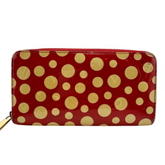 ルイヴィトン LOUIS VUITTON 長財布 ドットインフィニティ ジッピーウォレット 草間彌生コラボ ラウンドファスナー M91572 レッドの画像