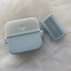combi 哺乳瓶消毒ケース　ライトブルーの画像