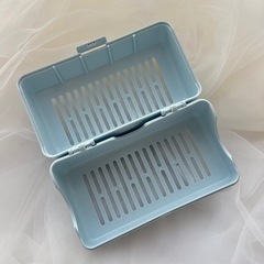 combi 哺乳瓶消毒ケース　ライトブルーの画像
