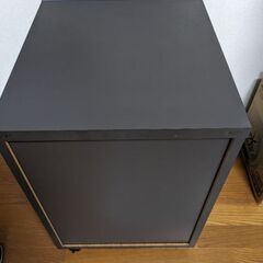 デスクチェスト　キャスター付き3段引き出しの画像