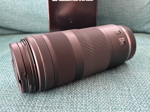 一眼レフ　
canon RFマウントレンズ　100-400